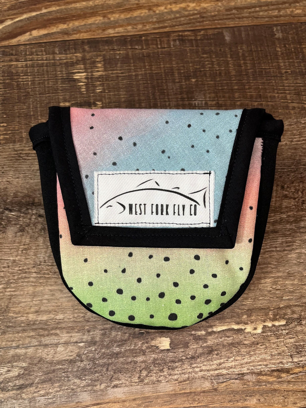 Fly Reel Case- Rainbow Trout