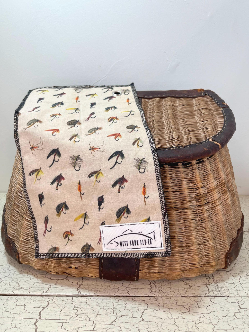 Angler Towel-Tan Flies