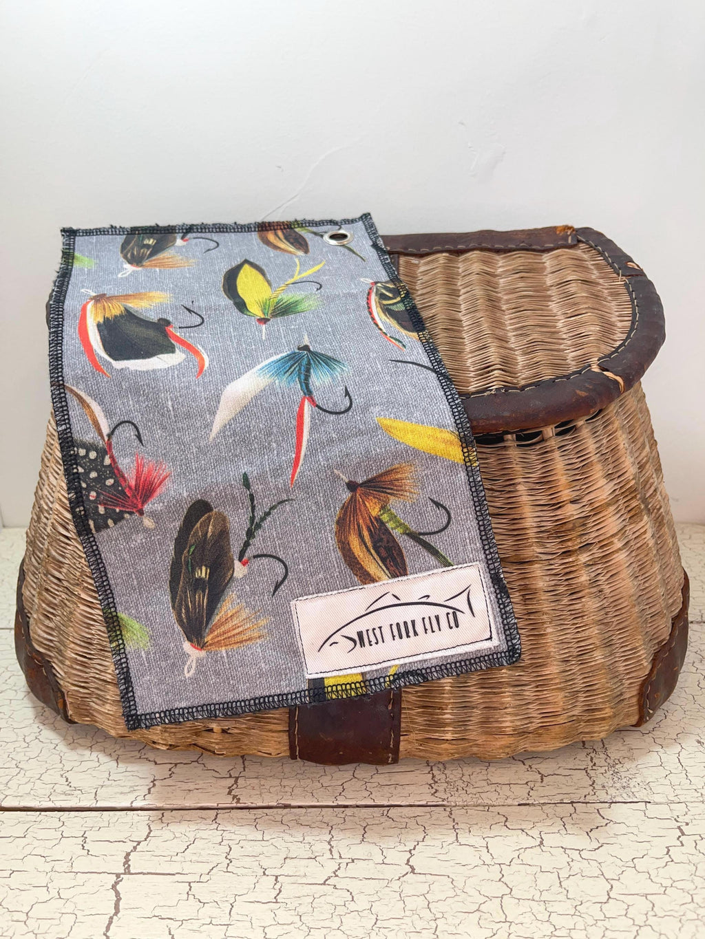 Angler Towel-Salmon Flies