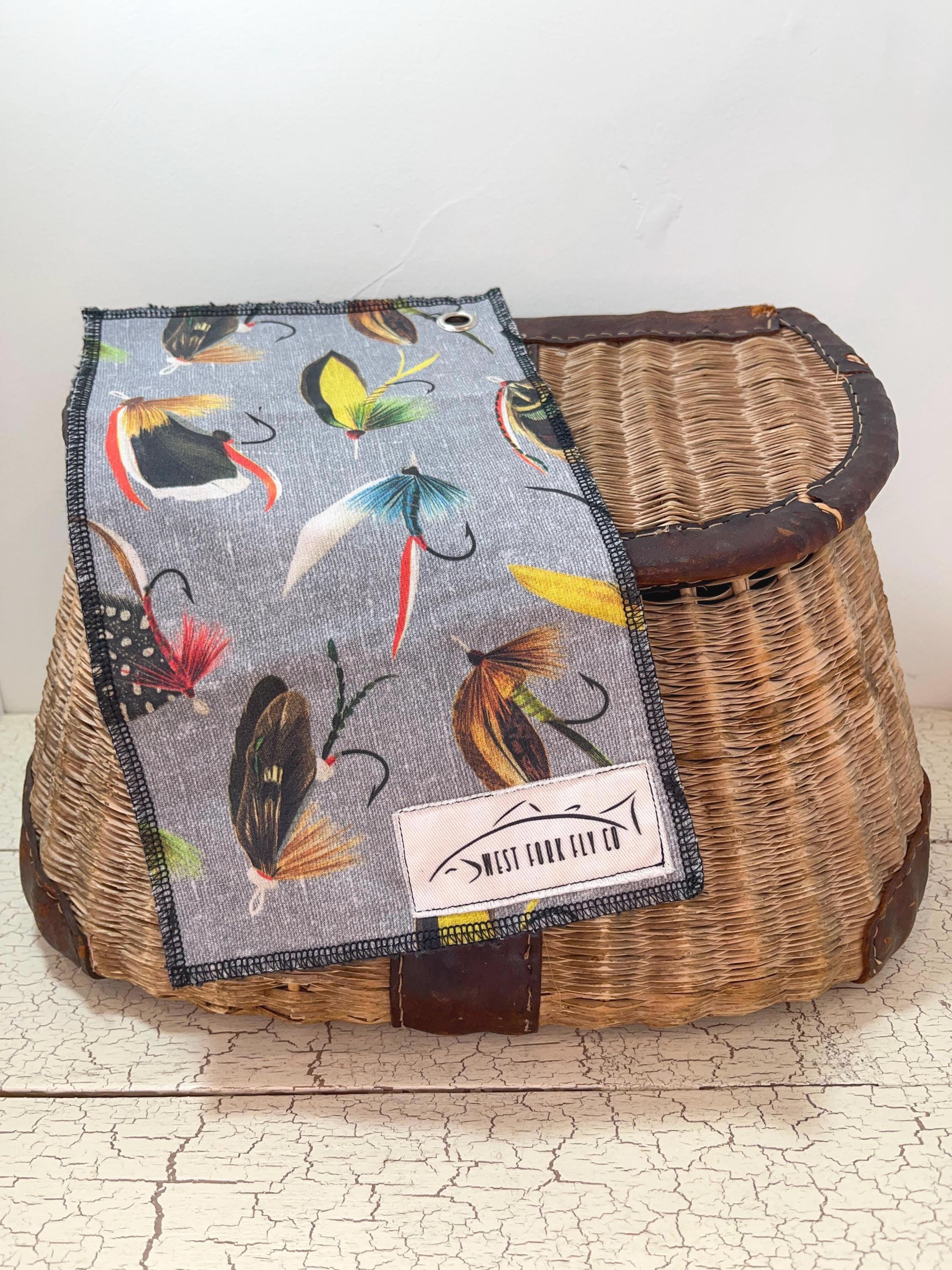 Angler Towel-Salmon Flies