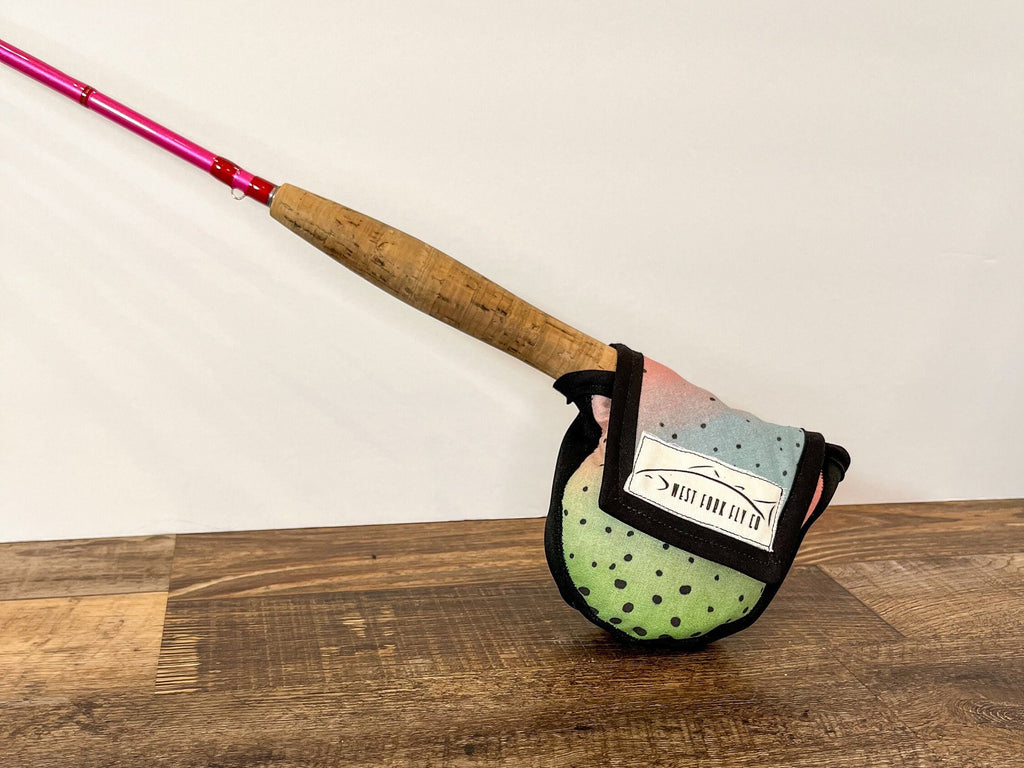 Fly Reel Case- Rainbow Trout