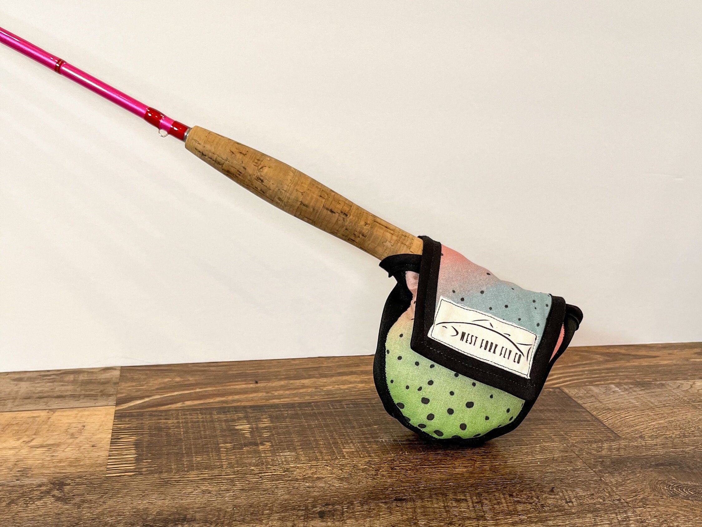 Fly Reel Case- Rainbow Trout