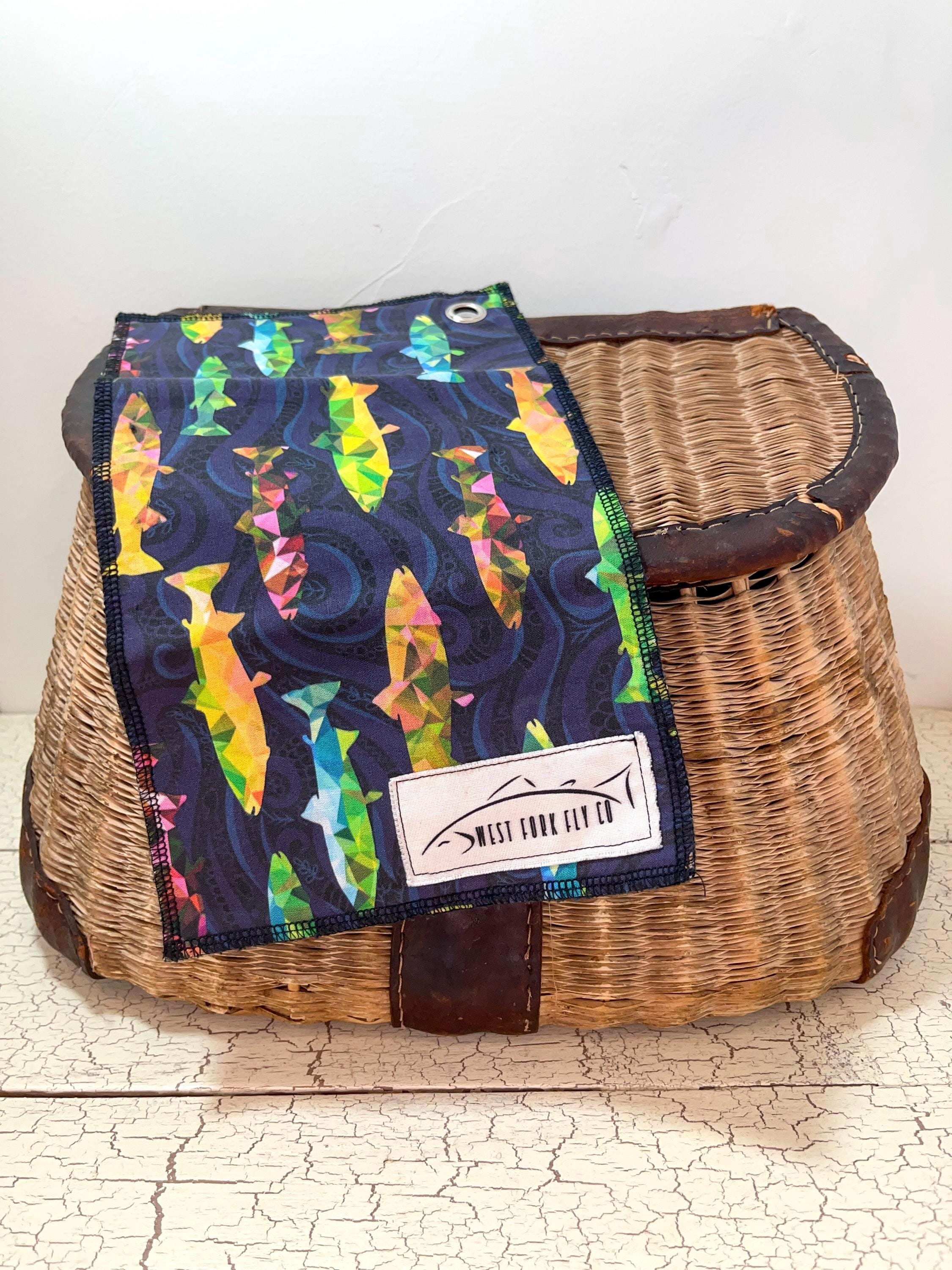 Angler Towel-Kaleidoscope Trout