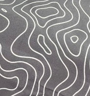 Fly Rod Sleeve- Charcoal Topography
