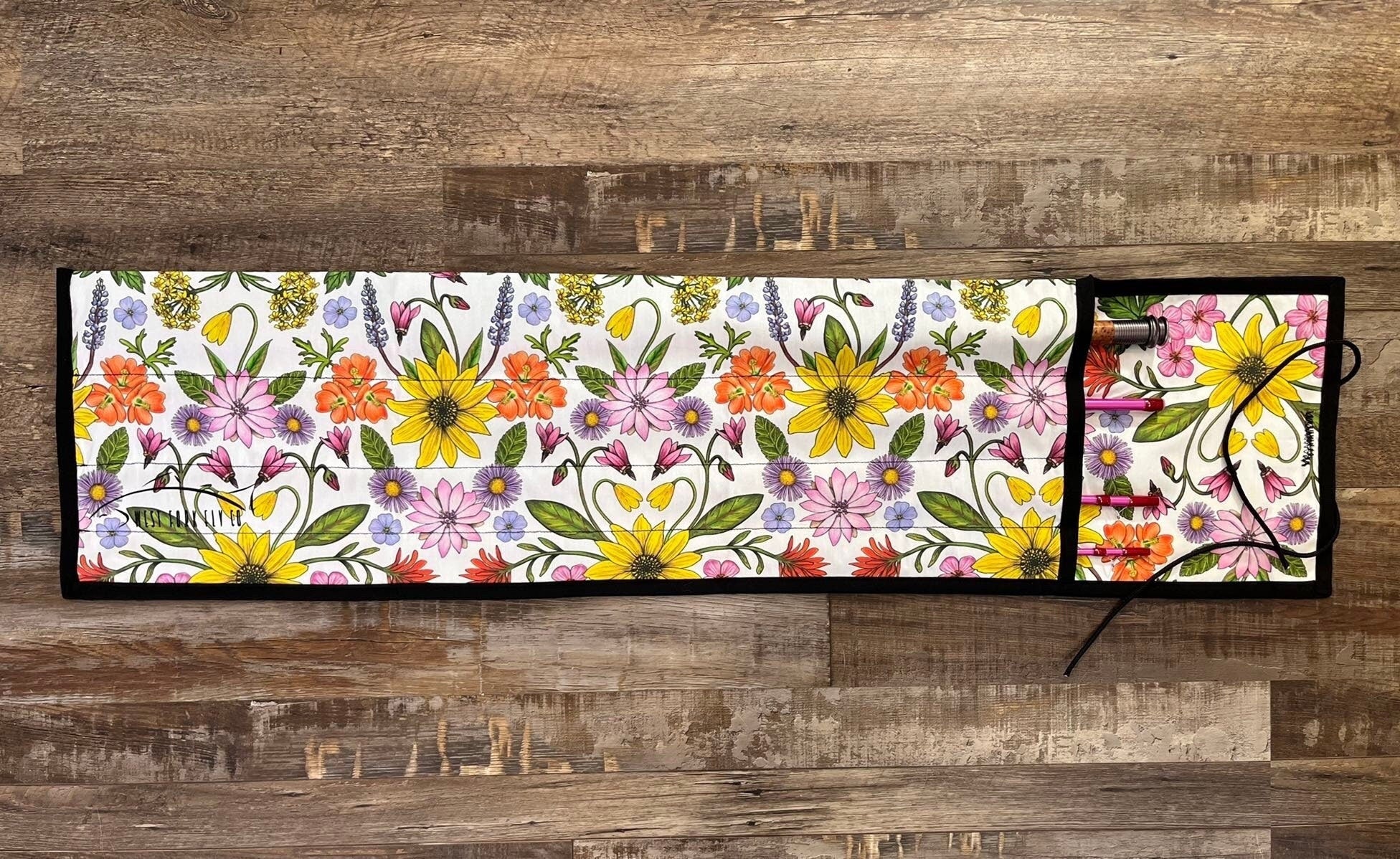 Fly Rod Sleeve- Wildflowers