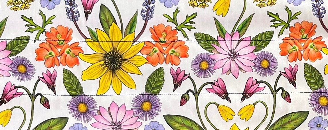 Fly Reel Case- Wildflowers