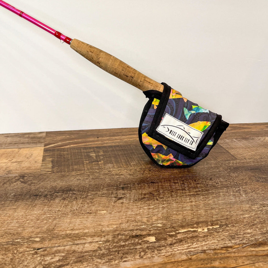 Fly Reel Case- Kaleidoscope Trout